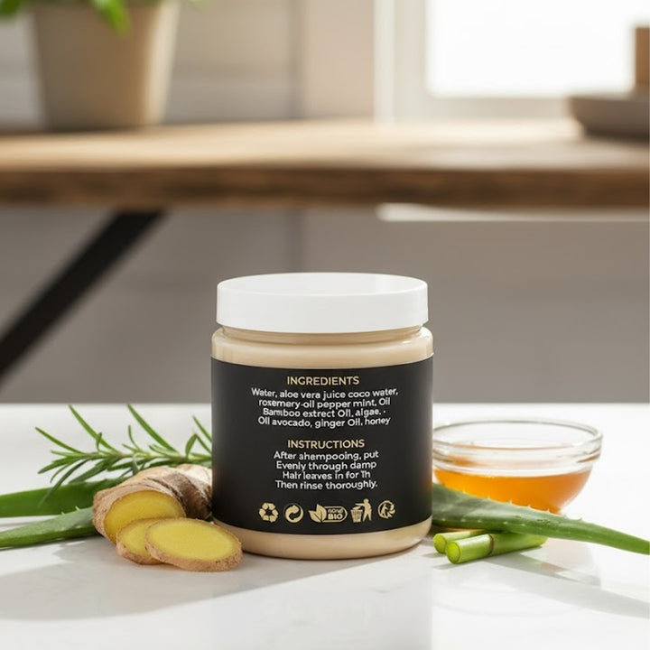 Hydrating & Strengthening Deep Conditioner – With Peppermint & Rosemary